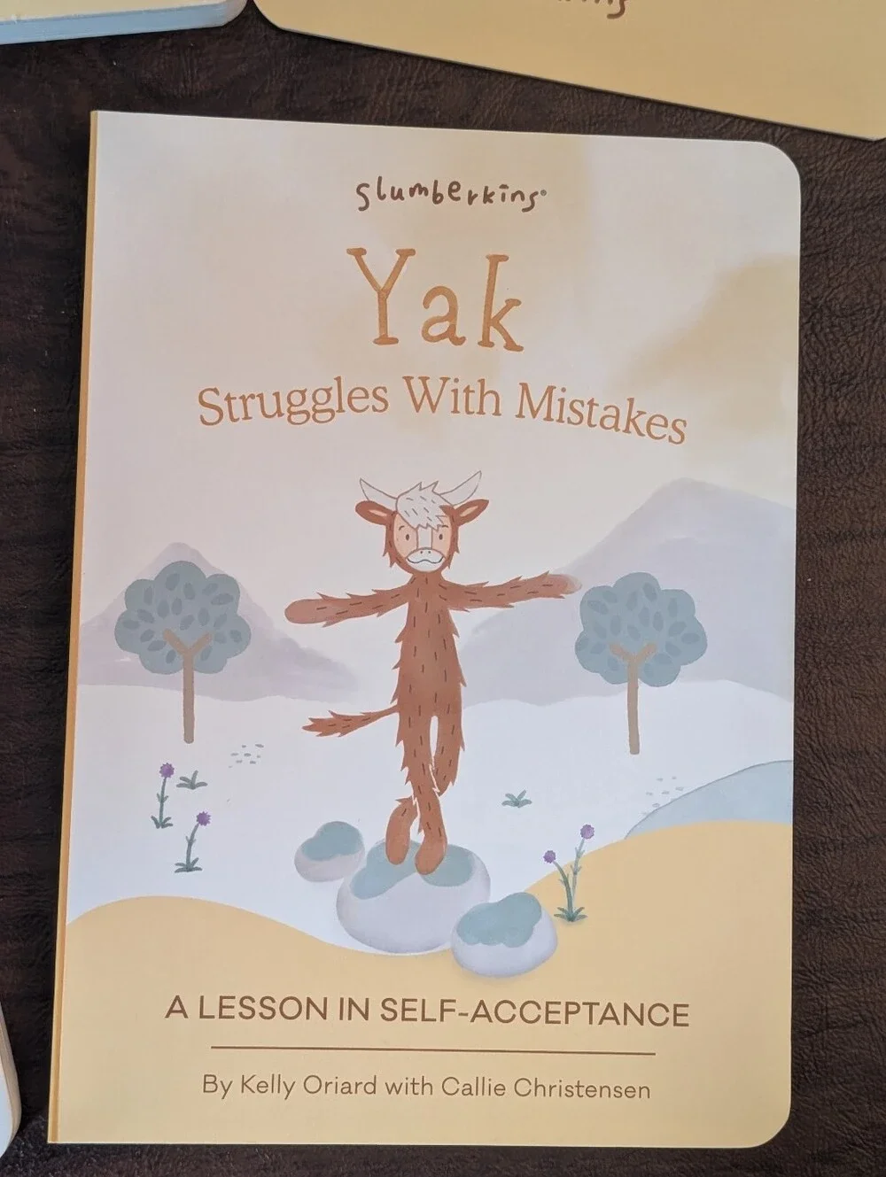 Slumberkins Yak Lot (4) Board Books Oriard Christensen Social Emotional Intel
